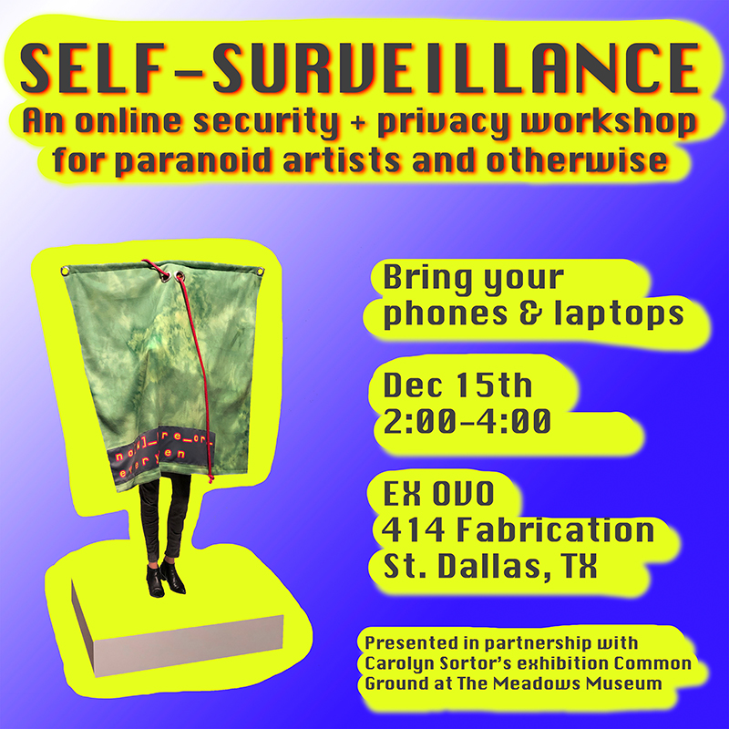 Representative Image for Self-Surveillance Workshop
